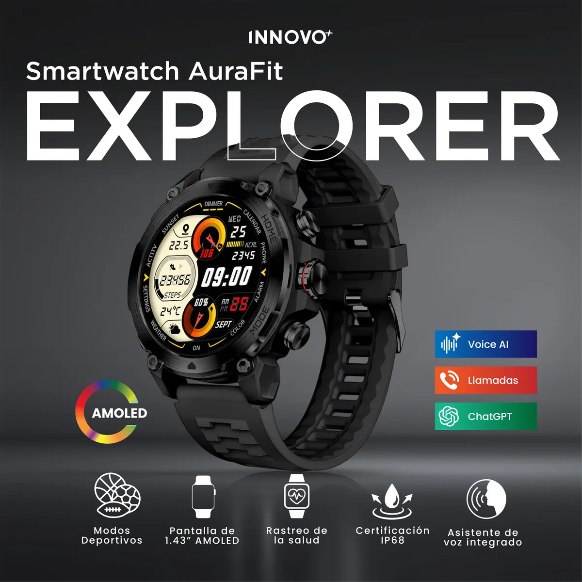 Smartwatch G-TIDE Explorer