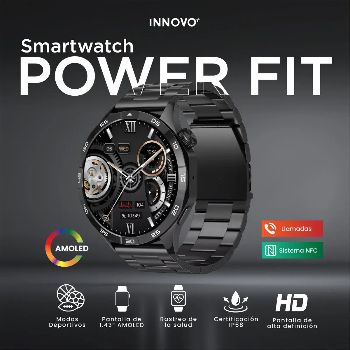 Smartwatch G-TIDE Power Fit