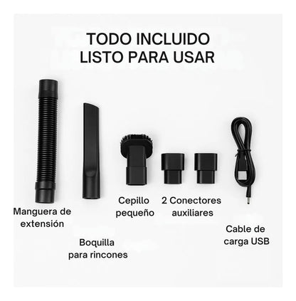 Aspiradora Inalámbrica para Carro