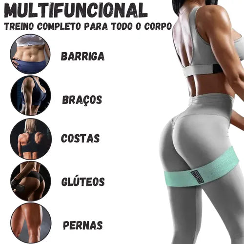 Bandas Ejercicio De Tela X 3