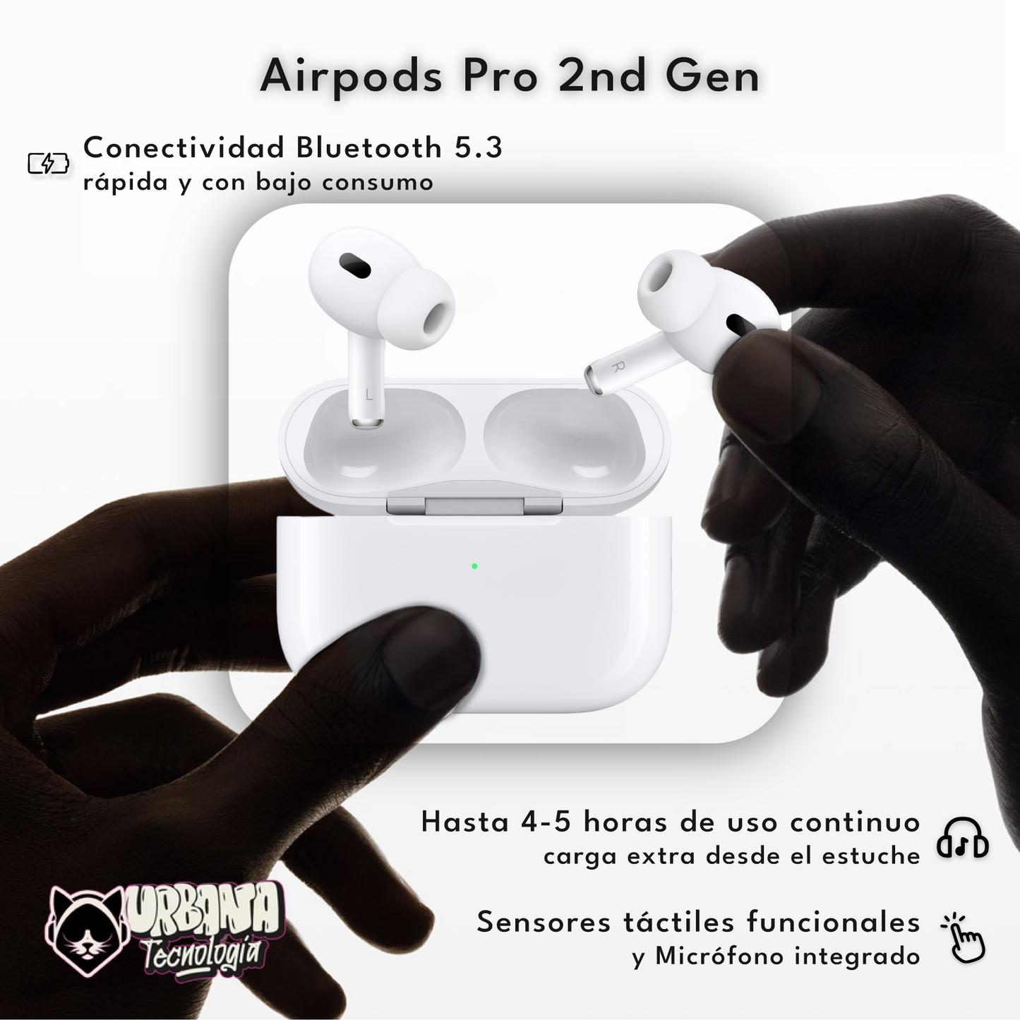 Diadema Airpods Max + Airpods Pro 2 Generación