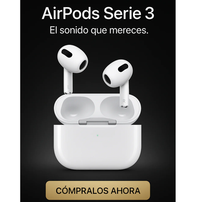 Audífonos AirPods Serie 3 (tercera generación) Apple 1.1