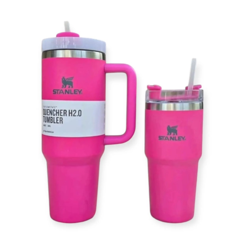 Termo Stanley 40 oz + Stanley 20 oz + Accesorios