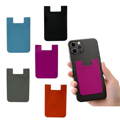 Porta Tarjetas Adhesivo Universal para Celular