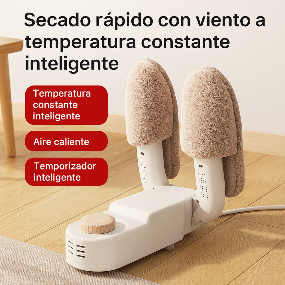 Secador De Calzado Elimina Humedad Y Mal Olor