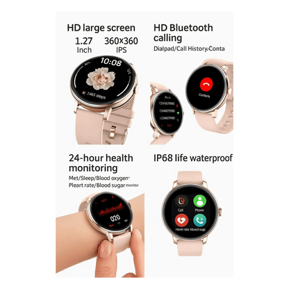 SmartWatch Reloj Inteligente Mobulaa GT4 MINI + 2 Pulsos l Original