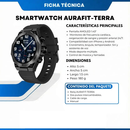 Smartwatch AuraFit Terra