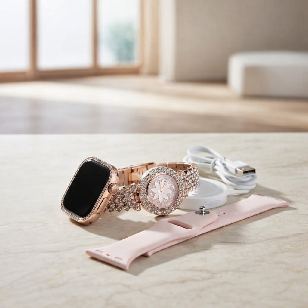 Smartwatch Mi Ni ZW10 DO Elegant Diamond Series (2 en 1)