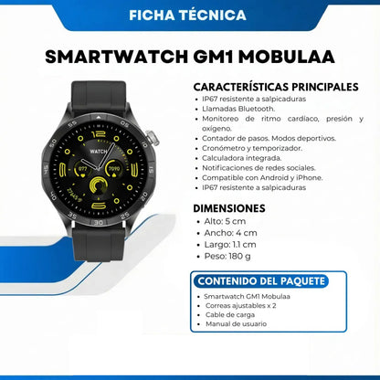 Smartwatch GM1 Mobulaa