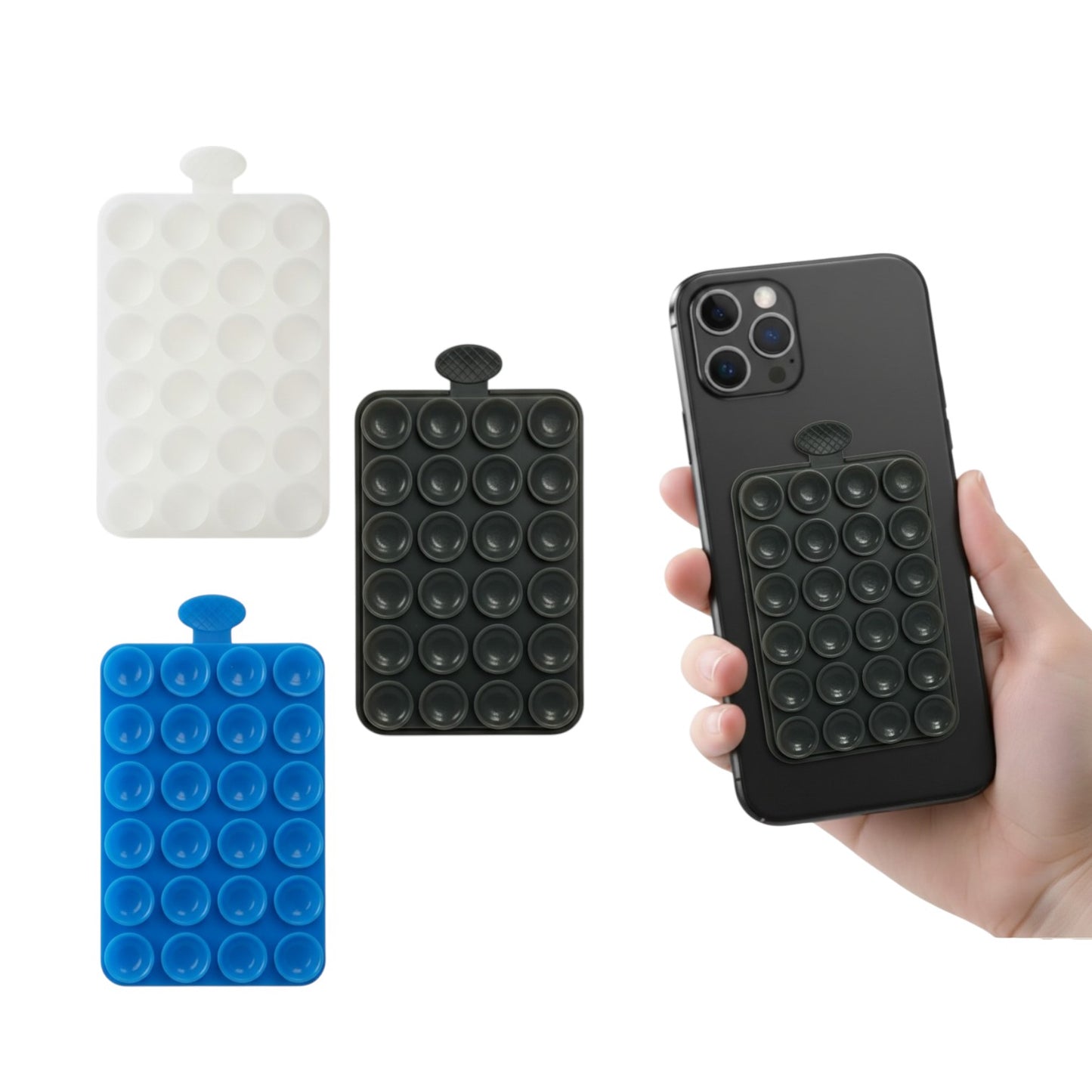 Soporte Trípode Celular Doble Ventosa