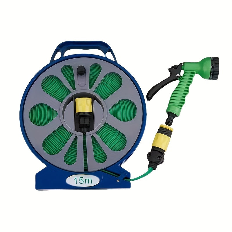 Manguera Para Exteriores PVC 15M Retráctil