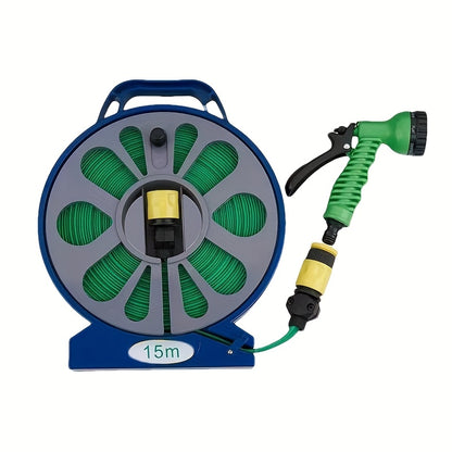 Manguera Para Exteriores PVC 15M Retráctil