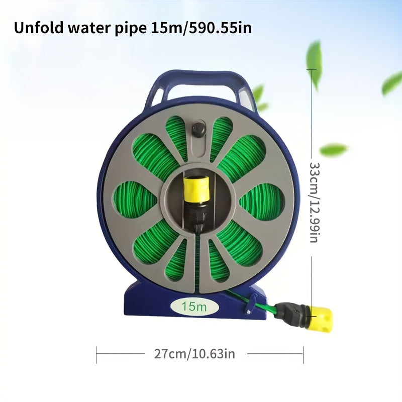 Manguera Para Exteriores PVC 15M Retráctil