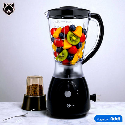 Licuadora de Plástico 1.5L – 1000W