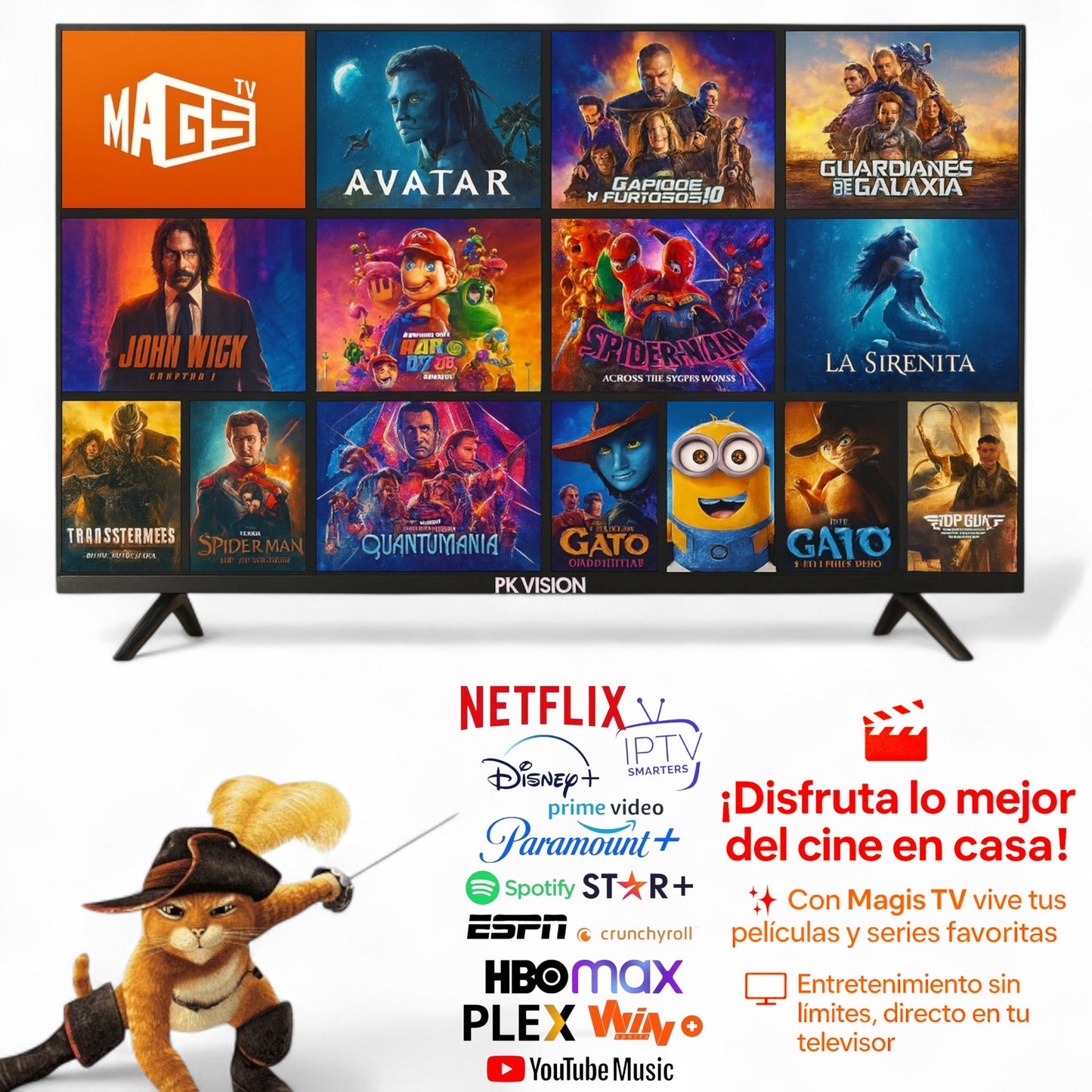 Televisor 55¨ PK Vision