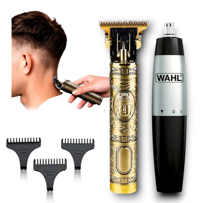 Depilador Nasal Wahl + Maquina De Corte patillera - Afeitadora