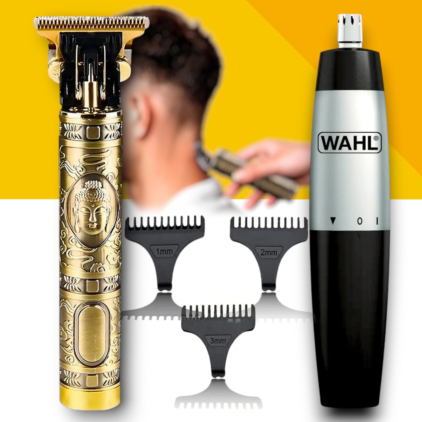 Depilador Nasal Wahl + Maquina De Corte patillera - Afeitadora