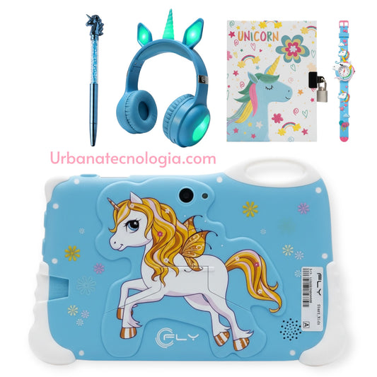 Tablet Infantil niña 4 Ram + 64gb Accesorios