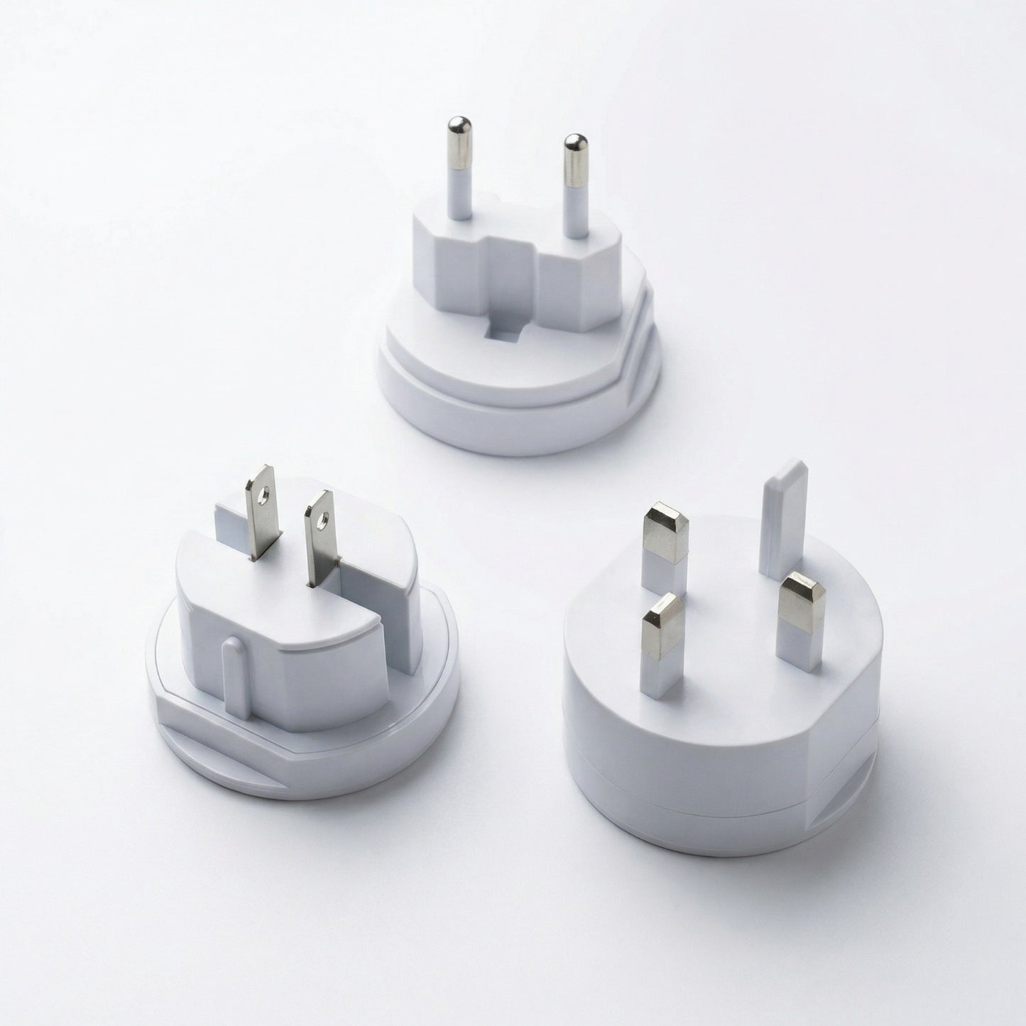 Adaptador Universal de Viaje 3 en 1 – Enchufe Internacional All-in-One