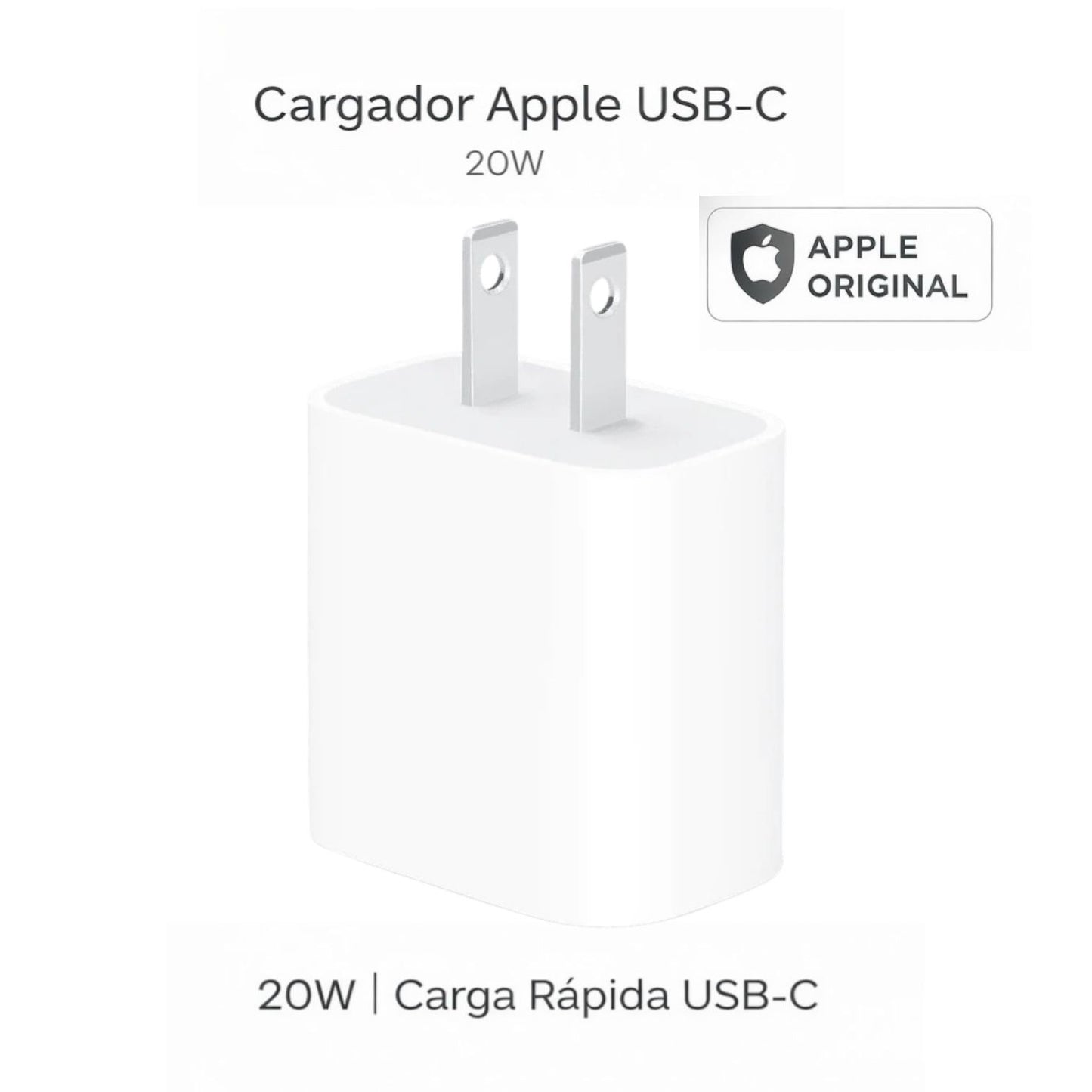 Cabeza Marrana Cargador Original Apple