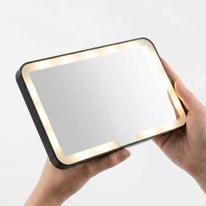 GlowDrive™️ – Espejo LED Táctil para Carro