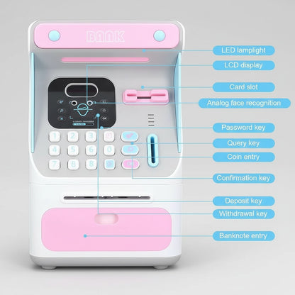 Juguete Alcancía ATM Infantil – Banco Inteligente Kids