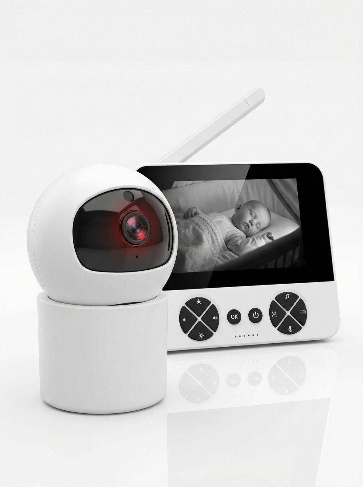 Monitor para Bebé con Cámara y Pantalla – Visión Nocturna