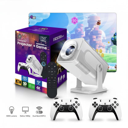 Proyector Gamer SmartPlay 1080P MAX con Juegos + Android
