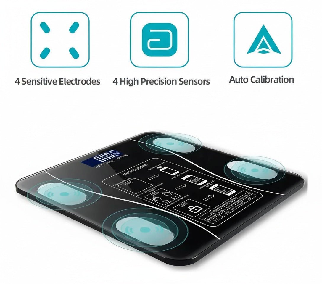 Báscula Digital Inteligente Bluetooth Sokany – Control Corporal con App