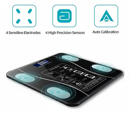 Báscula Digital Inteligente Bluetooth Sokany – Control Corporal con App