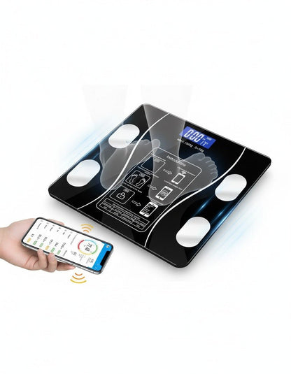 Báscula Digital Inteligente Bluetooth Sokany – Control Corporal con App