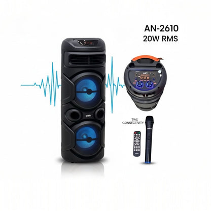 Cabina De Sonido + Microno + Control AN-2610