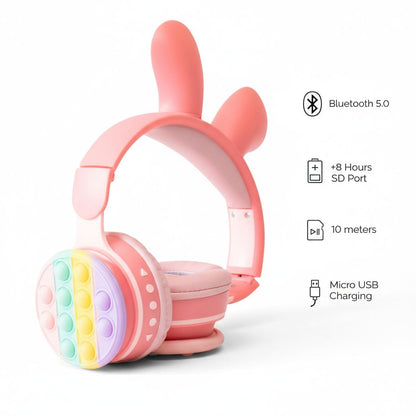 Diadema Bluetooth Infantil Pop RGB