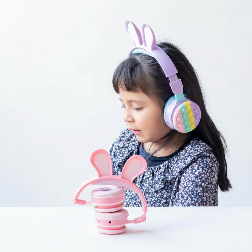 Diadema Bluetooth Infantil Pop RGB