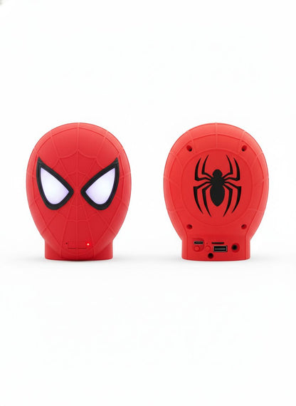 Parlante Bluetooth Spider-man LED