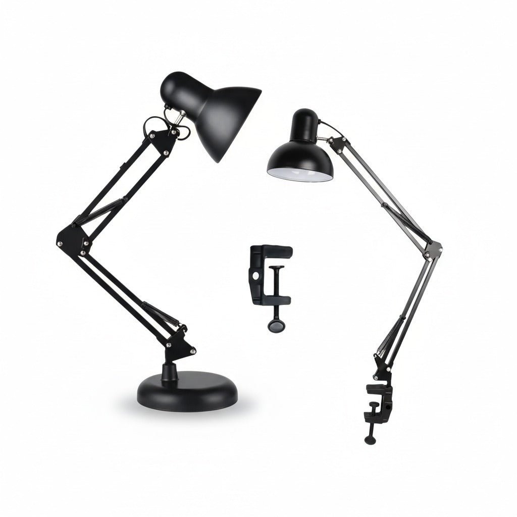 Lampara para Escritorio con Base y Clip
