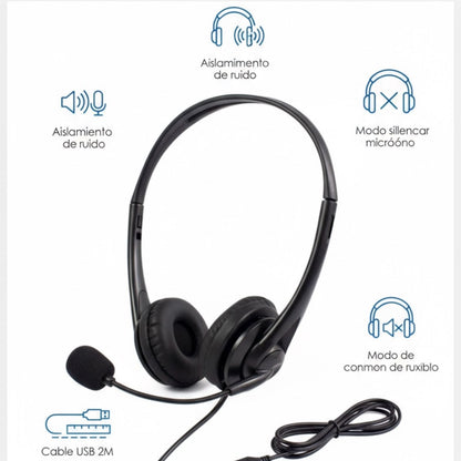 Diadema USB ProCall para Computador