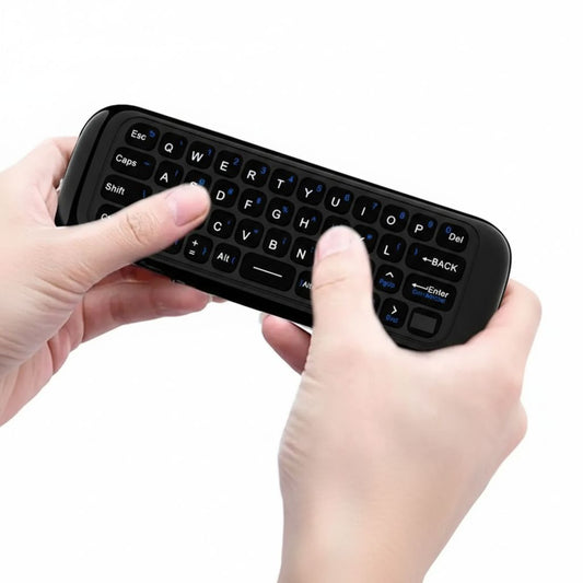 Control Air Mouse 2.4G con Teclado y Voz Smart TV