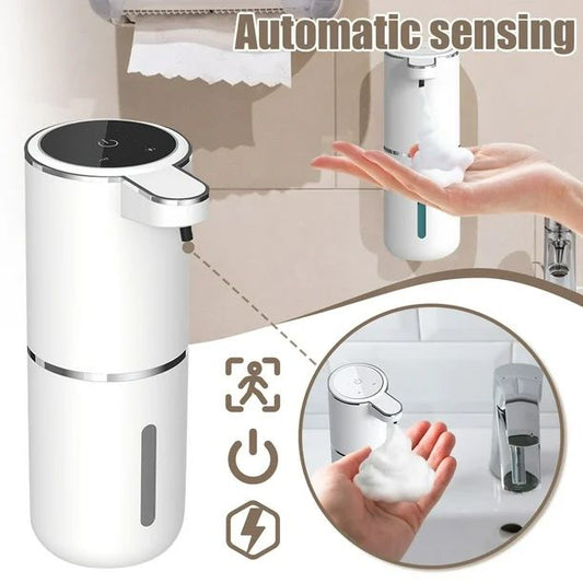 Dispensador Automático de Jabón Espuma Recargable con Sensor Inteligente
