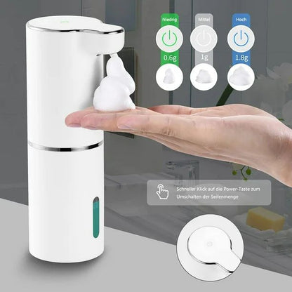 Dispensador Automático de Jabón Espuma Recargable con Sensor Inteligente