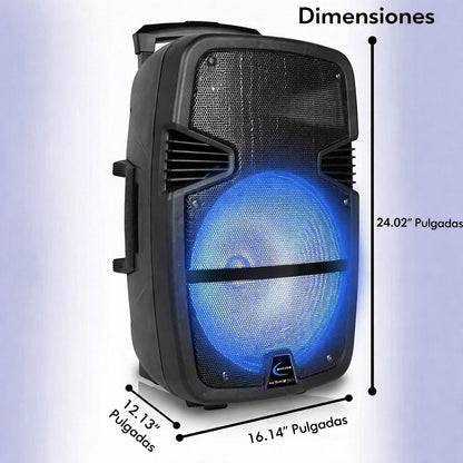 Parlante Bluethoot Portatil RGB S-400