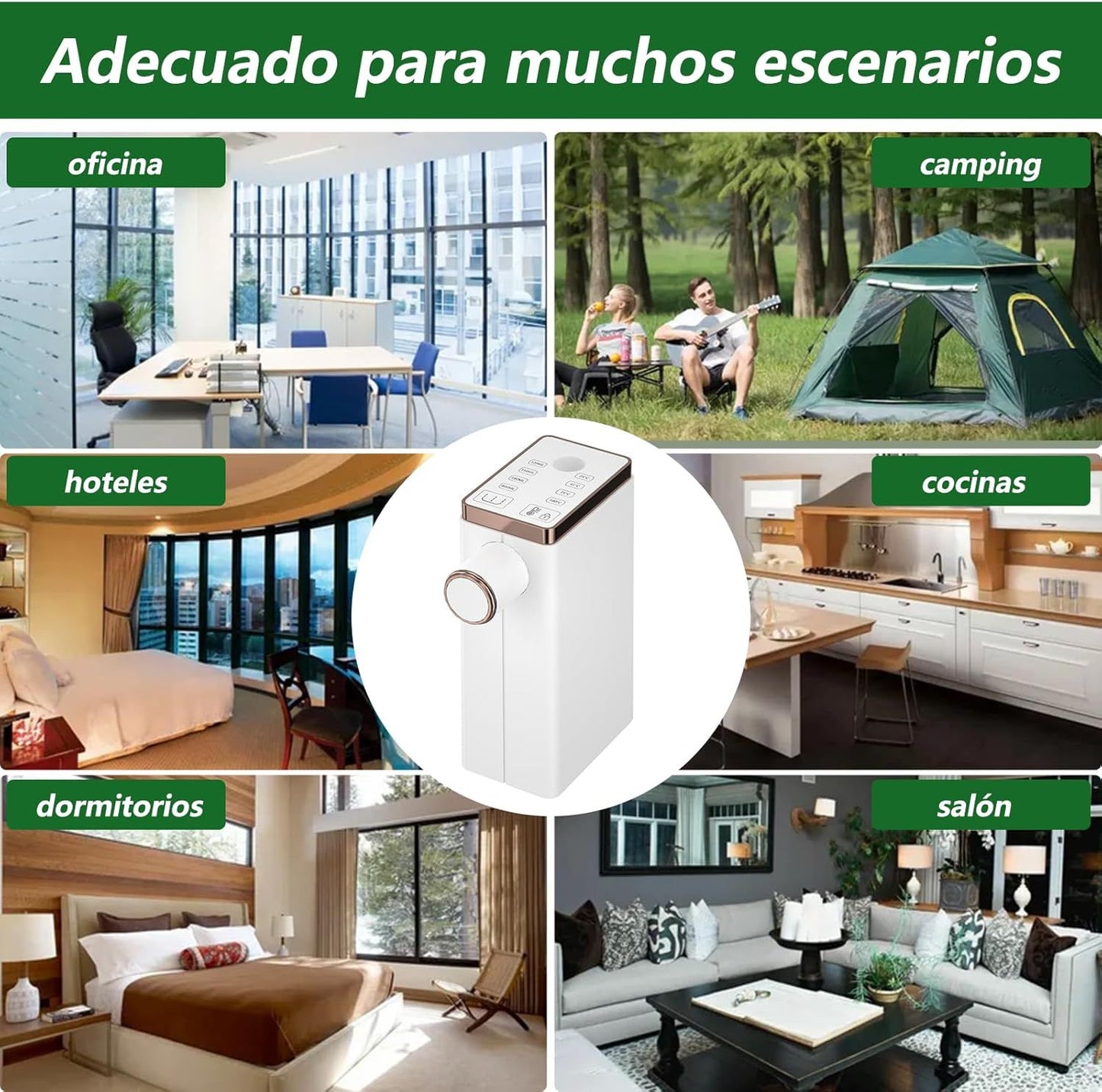 Dispensador Portátil de Agua Caliente Instantánea