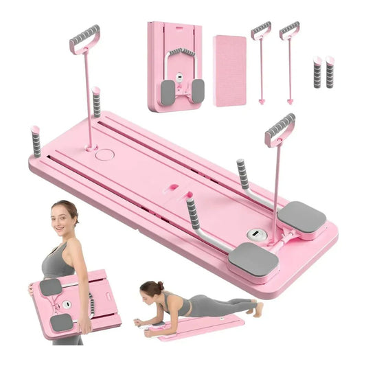 Tabla De Pilates Ejercicios Multifuncional Plegable Portatil