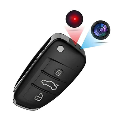 Cámara Espía Oculta en Llave de Carro con Visión Nocturna
