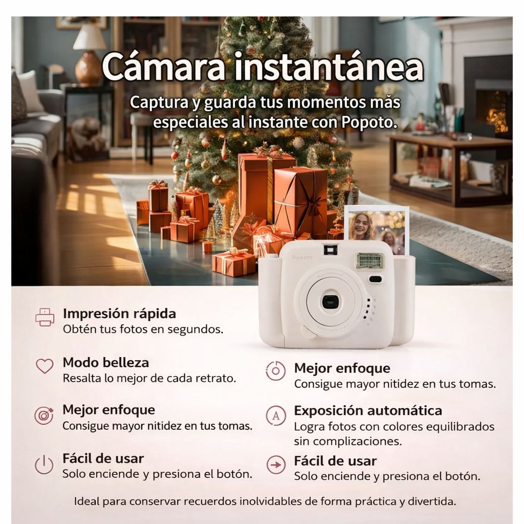 Cámara Instantánea Popoto
