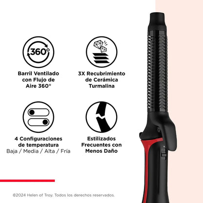 Secador y Voluminizador Revlon con Cabezal Intercambiable