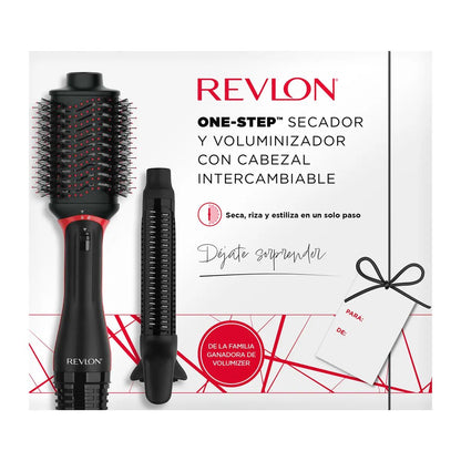 Secador y Voluminizador Revlon con Cabezal Intercambiable
