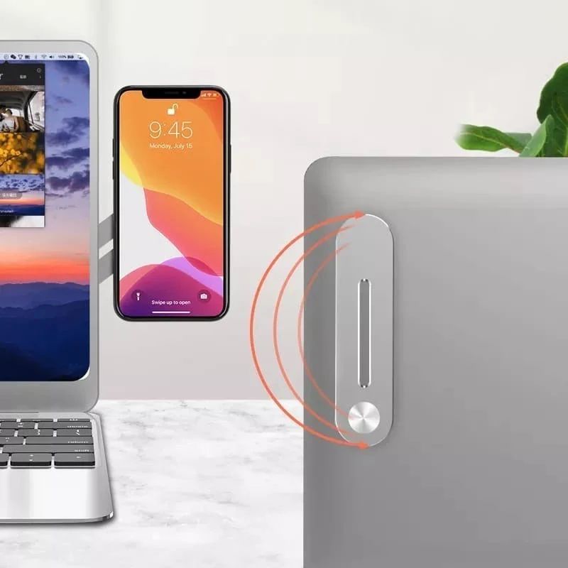 Soporte Magnético Ajustable para Celular – Ideal para Portátil y Escritorio