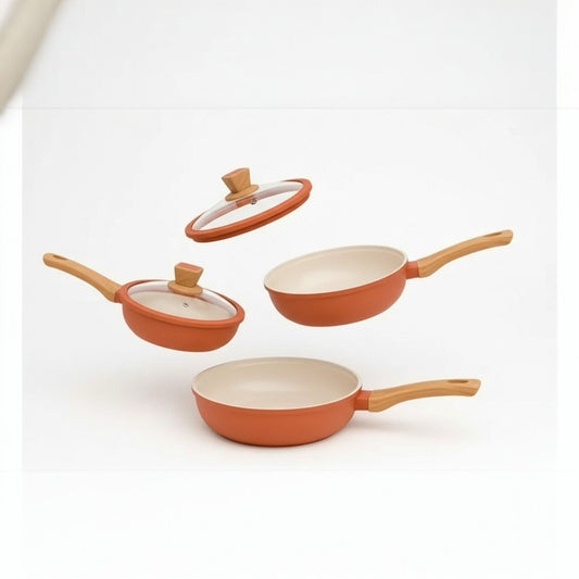 Set de Sartenes de Granito Antiadherentes