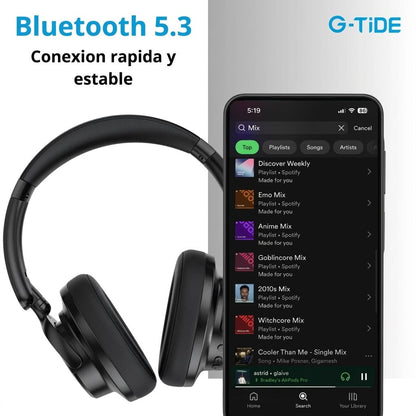 Audifonos de Diadema G-TIDE Bluetooth
